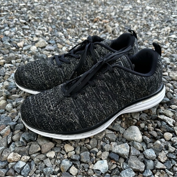 APL Techloom Pro Running Athletic Sneakers Black Gold Metallic Size 10 Women’s - Picture 3 of 12